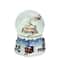 5.5&#x22; Santa Claus on Sleigh with Snowy Village Rotating Musical Water Globe